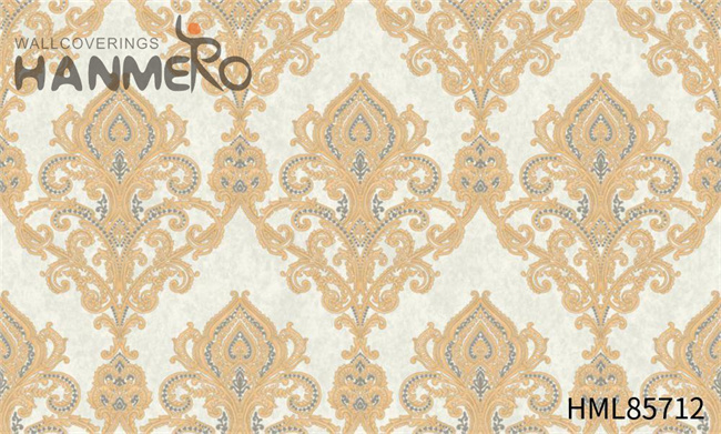 HANMERO 1.06*15.6M wallpaper at home walls Flowers Embossing European Exhibition High Quality PVC