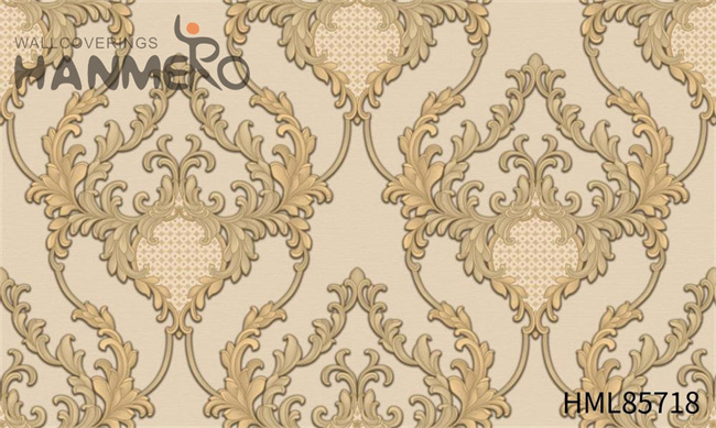 HANMERO Exhibition 1.06*15.6M home wallpaper collection Embossing European High Quality PVC Flowers