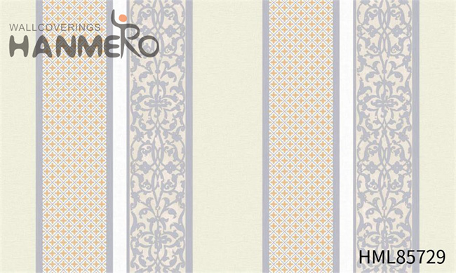 HANMERO High Quality PVC Embossing European Exhibition 1.06*15.6M design of wallpaper for wall Flowers