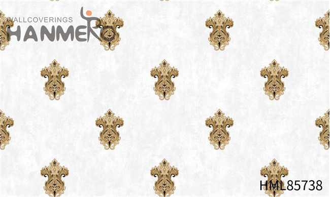 HANMERO rooms with wallpaper High Quality Flowers Embossing European Exhibition 1.06*15.6M PVC