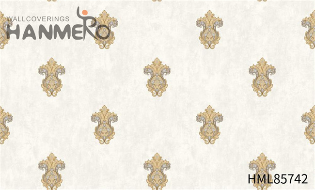 HANMERO colorful wallpaper home High Quality Flowers Embossing European Exhibition 1.06*15.6M PVC