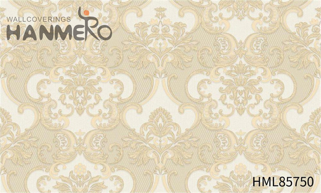 HANMERO PVC buy wallpaper Damask Embossing European Saloon 1.06*15.6M Scrubbable