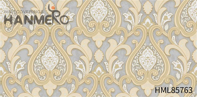 HANMERO PVC Saloon Damask Embossing European Scrubbable 1.06*15.6M paper wall decor