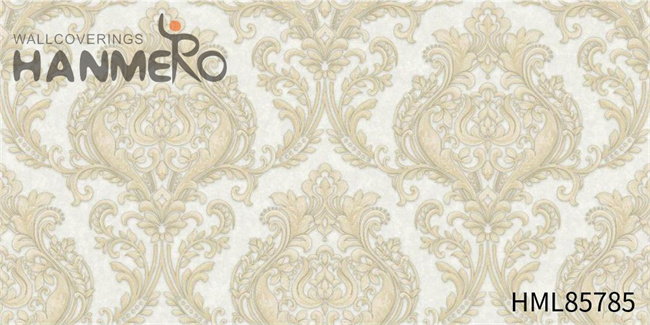 HANMERO Scrubbable PVC Saloon 1.06*15.6M wallpaper border store Damask Embossing European