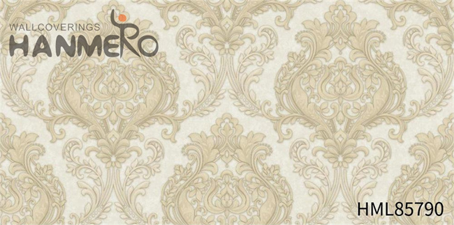 HANMERO Scrubbable PVC European Saloon 1.06*15.6M wallpaper to buy online Damask Embossing