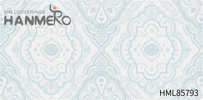 HANMERO Scrubbable Embossing European Saloon 1.06*15.6M wallpaper shopping online Damask PVC