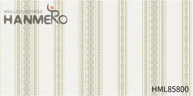 HANMERO wallpaper design for house Scrubbable Damask Embossing European Saloon 1.06*15.6M PVC