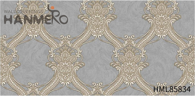 HANMERO wallpapers for designers Scrubbable Damask Embossing European Saloon 1.06*15.6M PVC