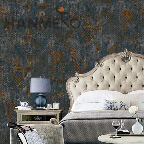 HANMERO PVC Seamless Landscape cheap wallpaper shops Modern Cinemas 0.53*10M Embossing