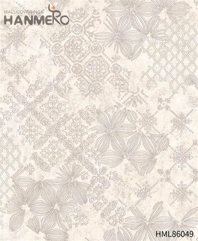 HANMERO PVC Cheap Landscape Embossing Pastoral Photo studio 0.53*10M modern wallpaper