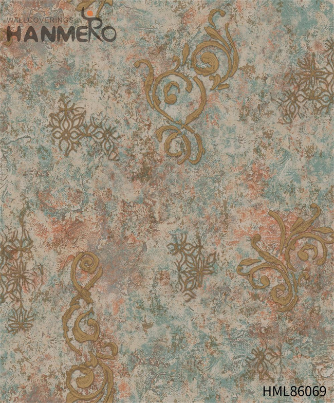 HANMERO PVC Pastoral Landscape Embossing Cheap Photo studio 0.53*10M home wallpaper designs