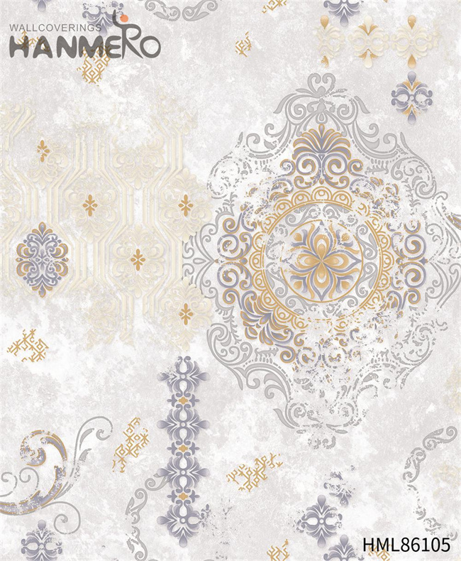 HANMERO wallpaper room decor Cheap Landscape Embossing Pastoral Photo studio 0.53*10M PVC