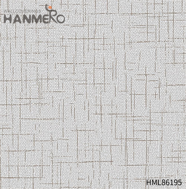 HANMERO Scrubbable PVC Geometric Embossing Modern 1.06*15.6M cheap prepasted wallpaper Photo studio