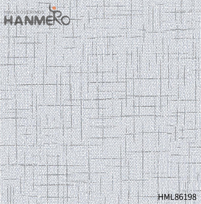 HANMERO Scrubbable PVC Photo studio 1.06*15.6M most popular wallpaper for homes Geometric Embossing Modern