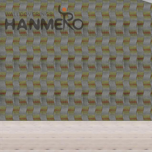 HANMERO PVC Standard Geometric Embossing European 0.53*9.5M Photo studio where buy wallpaper