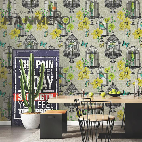 HANMERO PVC Removable Geometric wallpaper in wall Modern Photo studio 0.53*10M Embossing