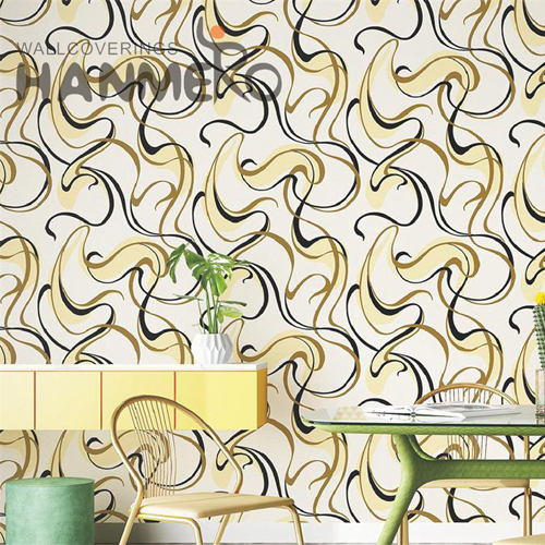 HANMERO PVC Removable Geometric Embossing Modern more wallpapers 0.53*10M Photo studio