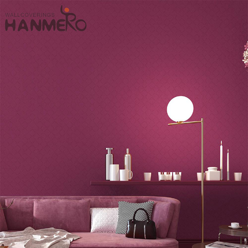 HANMERO PVC Removable Geometric Embossing Modern 0.53*10M Photo studio online wallpapers for home