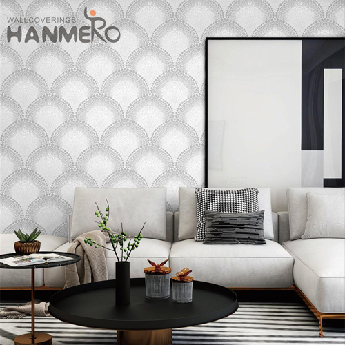 HANMERO PVC Exporter wallpaper of wall Embossing European Restaurants 1.06*15.6M Damask