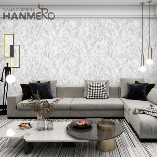 HANMERO PVC Exporter Damask 1.06*15.6M European Restaurants Embossing best wallpaper for living room