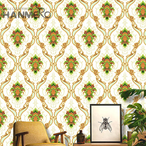 HANMERO Imaginative 0.53*9.5M modern wallpaper online Embossing European Household PVC Flowers