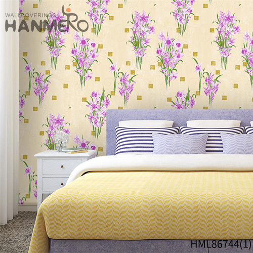 HANMERO Imaginative PVC Flowers European Household 0.53*9.5M wallpapers for home online Embossing