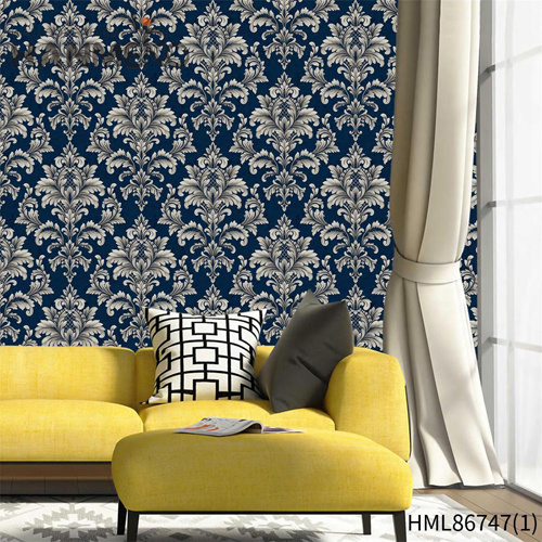 HANMERO Imaginative European Household 0.53*9.5M wallpaper for decoration Flowers Embossing PVC