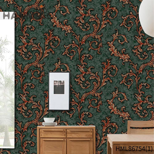 HANMERO Imaginative PVC Flowers Household 0.53*9.5M online wallpaper for walls European Embossing