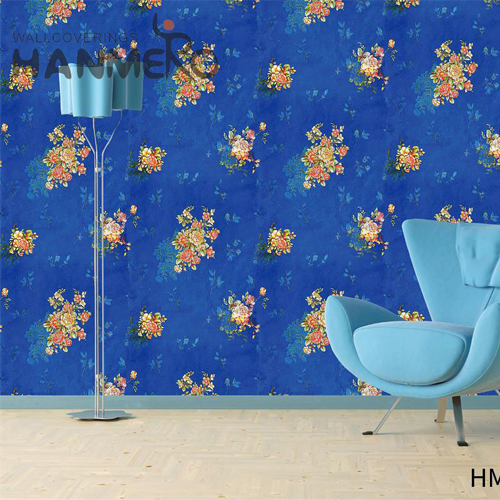 HANMERO PVC Factory Sell Directly Damask order wallpaper online European Restaurants 0.53*9.5M Embossing