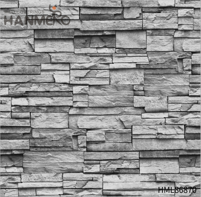 HANMERO PVC Strippable Geometric Restaurants Modern Embossing 0.53*10M wallpaper home design