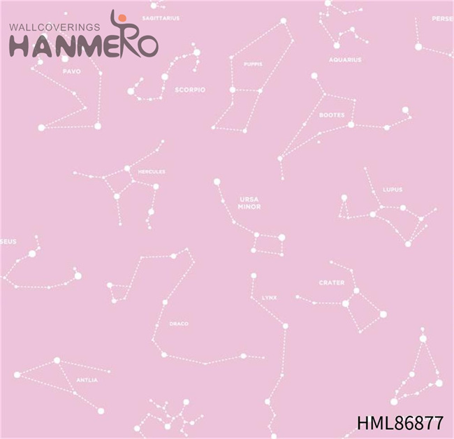 HANMERO PVC Embossing Geometric Strippable Modern Restaurants 0.53*10M wallpaper wall coverings