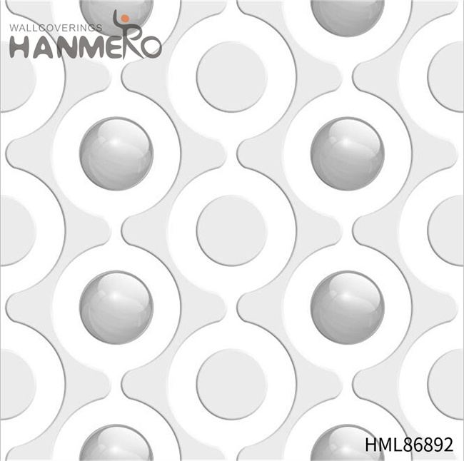 HANMERO Strippable PVC Geometric Embossing Restaurants 0.53*10M more wallpapers Modern