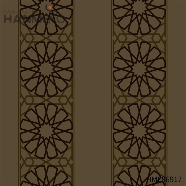 HANMERO wallpaper for less Strippable Geometric Embossing Modern Restaurants 0.53*10M PVC