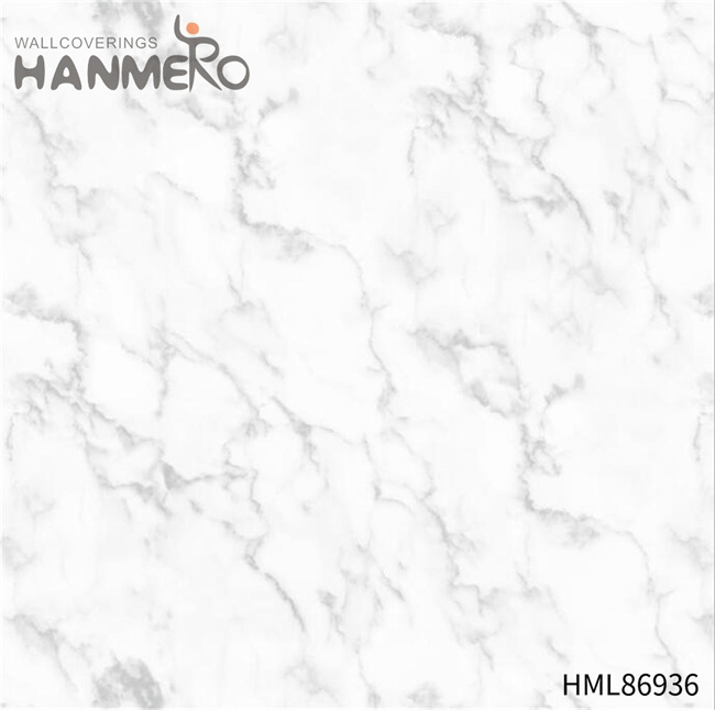 HANMERO bedroom design with wallpaper Strippable Geometric Embossing Modern Restaurants 0.53*10M PVC