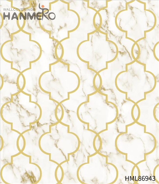 HANMERO shop online wallpaper Strippable Geometric Embossing Modern Restaurants 0.53*10M PVC