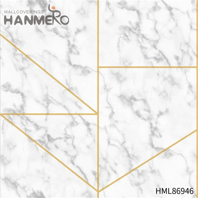 HANMERO wallpapers for designers Strippable Geometric Embossing Modern Restaurants 0.53*10M PVC