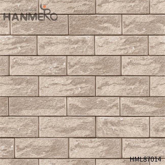 HANMERO fashion wallpaper for home Unique Brick Embossing Chinese Style Sofa background 0.53*9.5M PVC