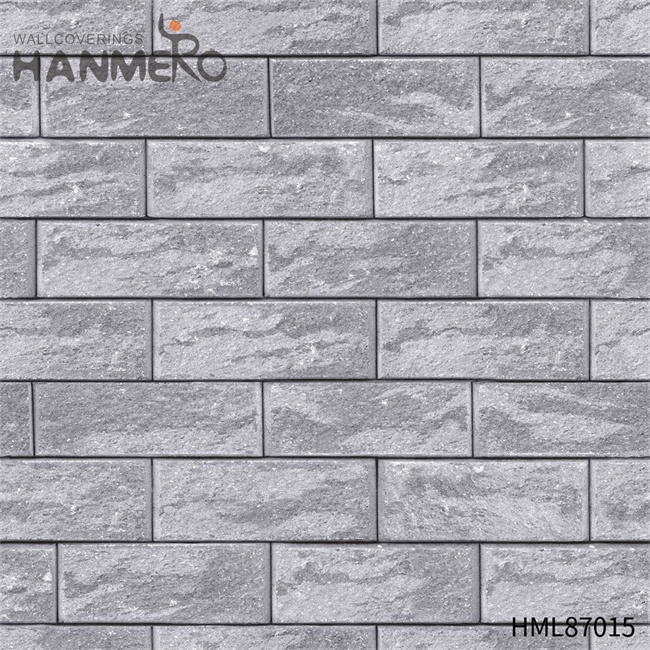HANMERO free wallpaper download Unique Brick Embossing Chinese Style Sofa background 0.53*9.5M PVC