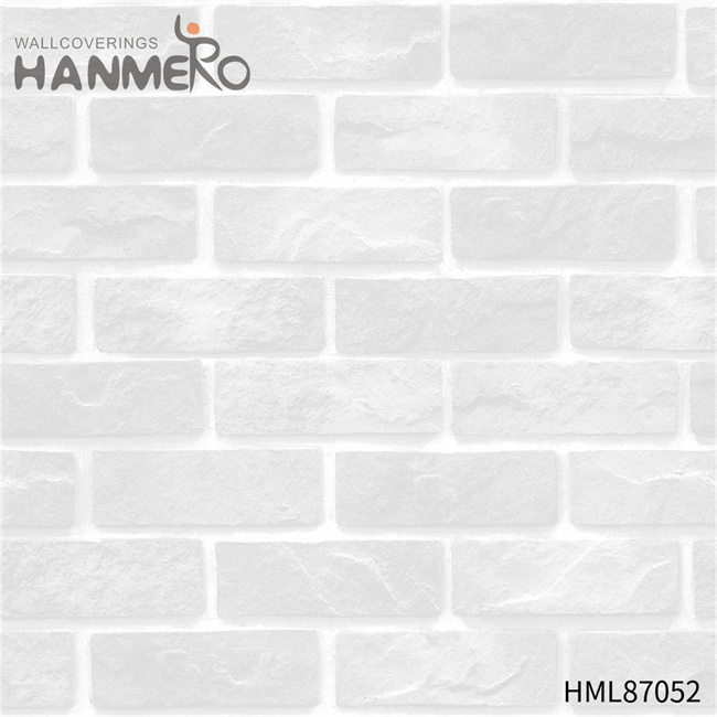 HANMERO Unique PVC Sofa background 0.53*9.5M wallpaper design home Brick Embossing Chinese Style