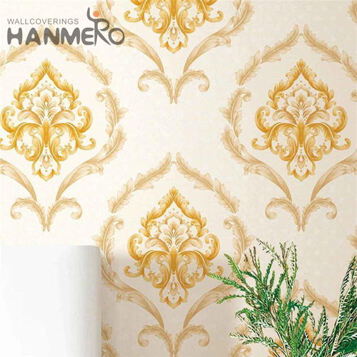 HANMERO PVC Professional Supplier Flowers wall covering European Home 0.53*9.5M Embossing