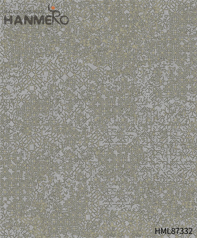 HANMERO Professional Cinemas 0.53*9.2M temporary wallpaper Modern PVC Geometric Embossing
