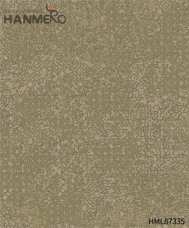 HANMERO Professional PVC Geometric Embossing Cinemas 0.53*9.2M interior wallpapers for home Modern