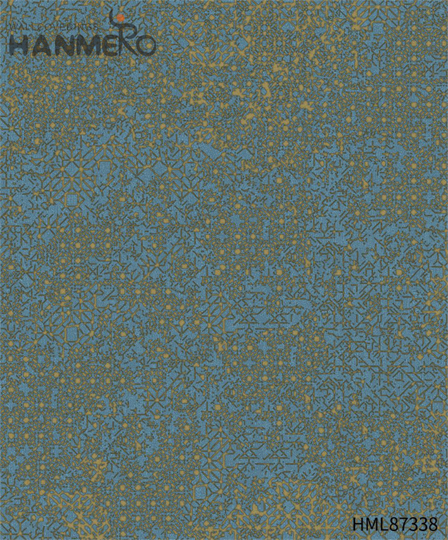 HANMERO Professional PVC Modern Cinemas 0.53*9.2M wallpapers decorate walls Geometric Embossing