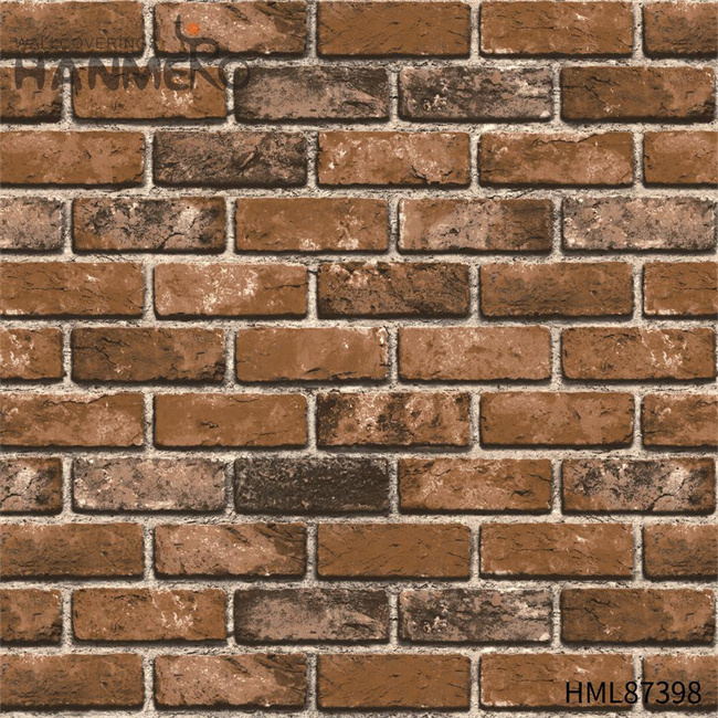 HANMERO Embossing Exported Brick PVC Chinese Style Sofa background 0.53*9.2M wallpaper house decor