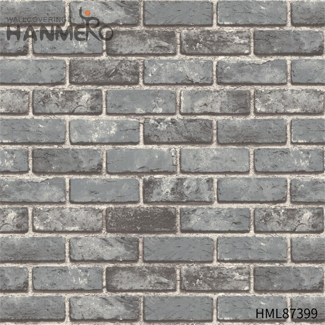 HANMERO PVC Embossing Brick Exported Chinese Style Sofa background 0.53*9.2M wallpaper in home