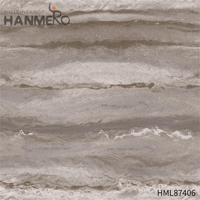 HANMERO Exported PVC 0.53*9.2M cover wallpaper Chinese Style Sofa background Brick Embossing