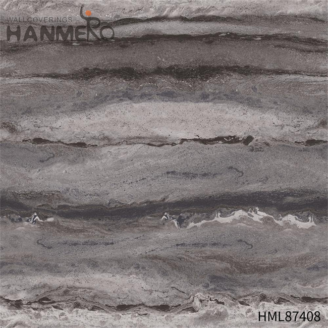 HANMERO Exported PVC Brick Embossing 0.53*9.2M bedroom wallpaper websites Chinese Style Sofa background