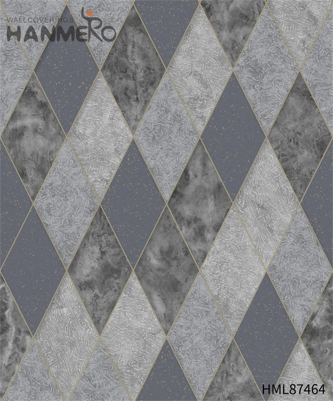 HANMERO PVC kitchen wallpaper Geometric Embossing European Home Wall 0.53*9.2M Manufacturer