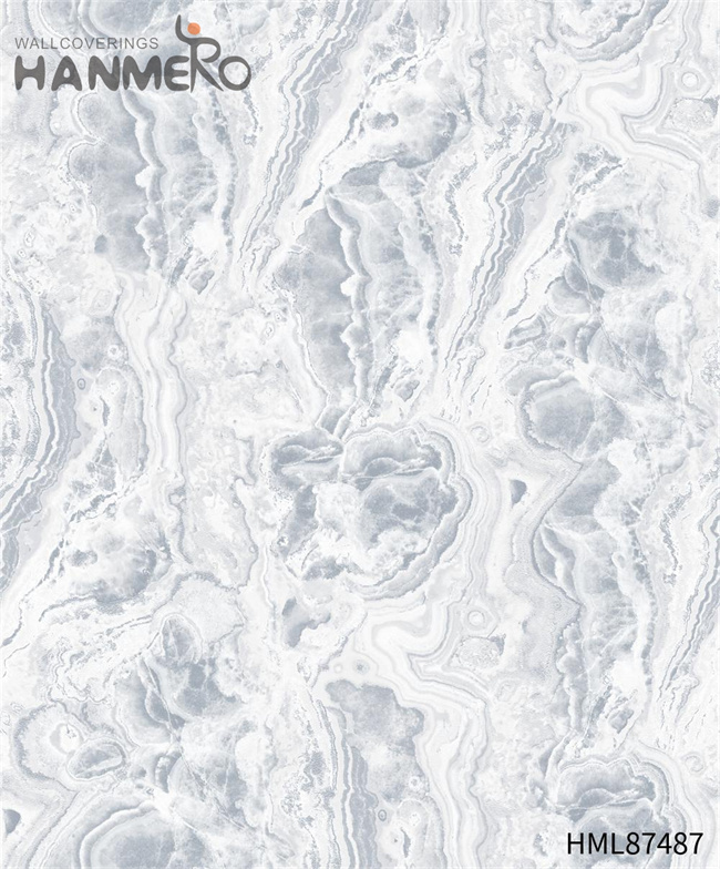 HANMERO PVC Manufacturer Embossing Geometric European Home Wall 0.53*9.2M where to buy temporary wallpaper