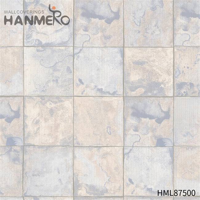 HANMERO Manufacturer PVC Geometric Home Wall 0.53*9.2M wallpaper books European Embossing